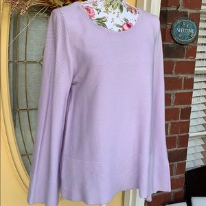 Ellen Tracy lilac Sweater